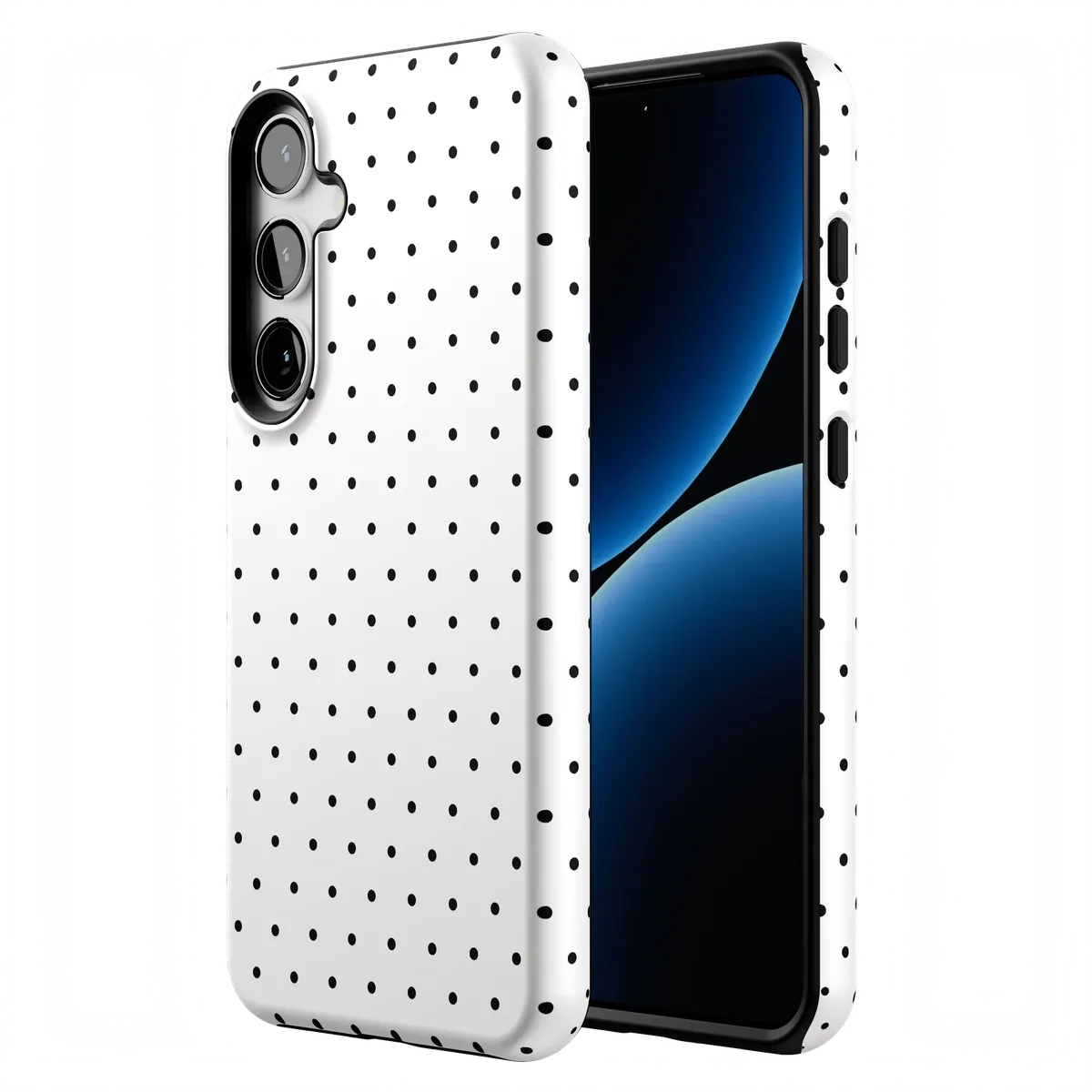 On the Dot | Black Polka Dot Case