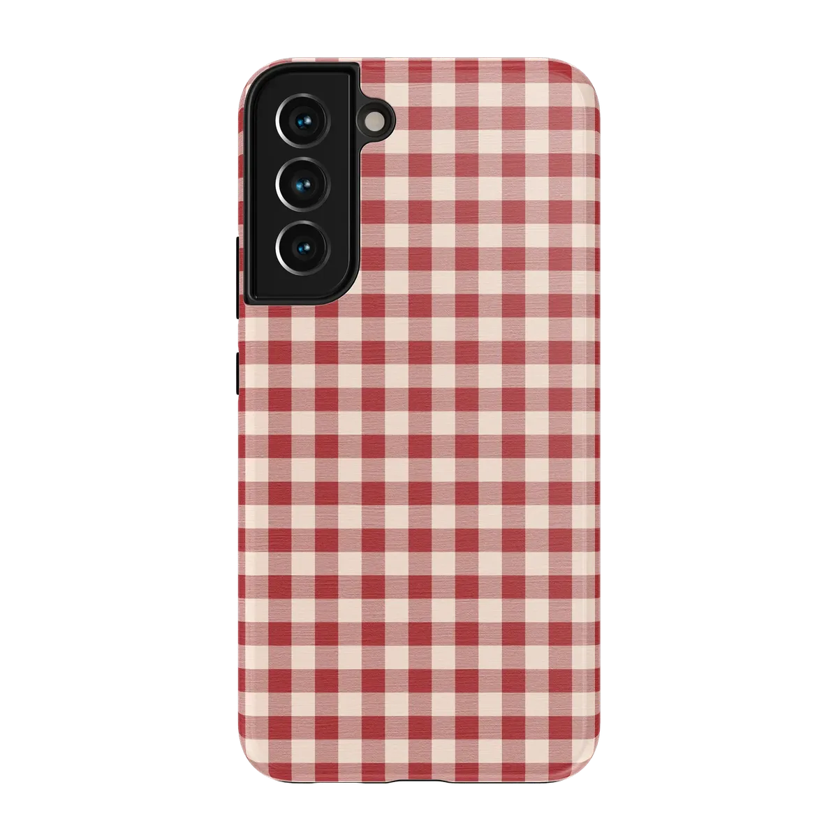 Sweet Jam | Red Gingham Case - Galaxy S22 Plus