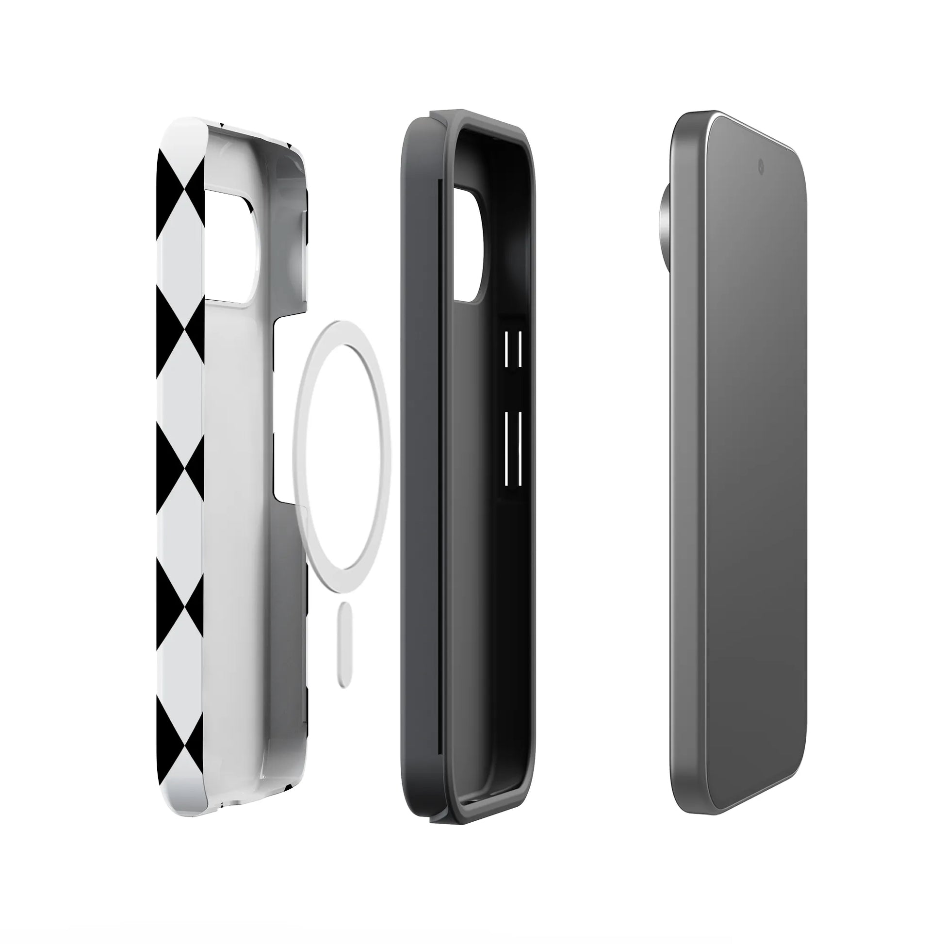 Black Checkerboard | High Contrast Design Case