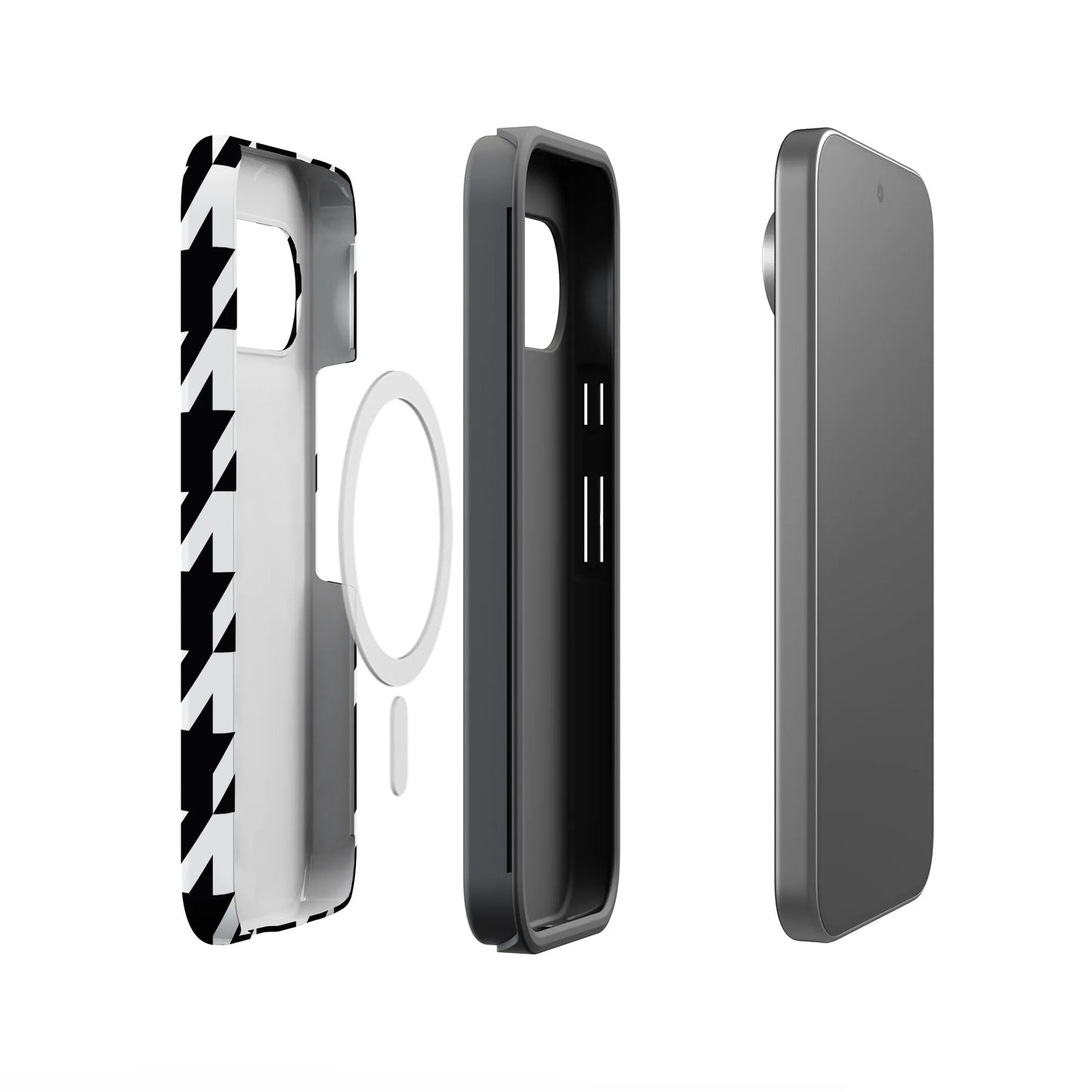 Houndstooth | High Contrast Design Case