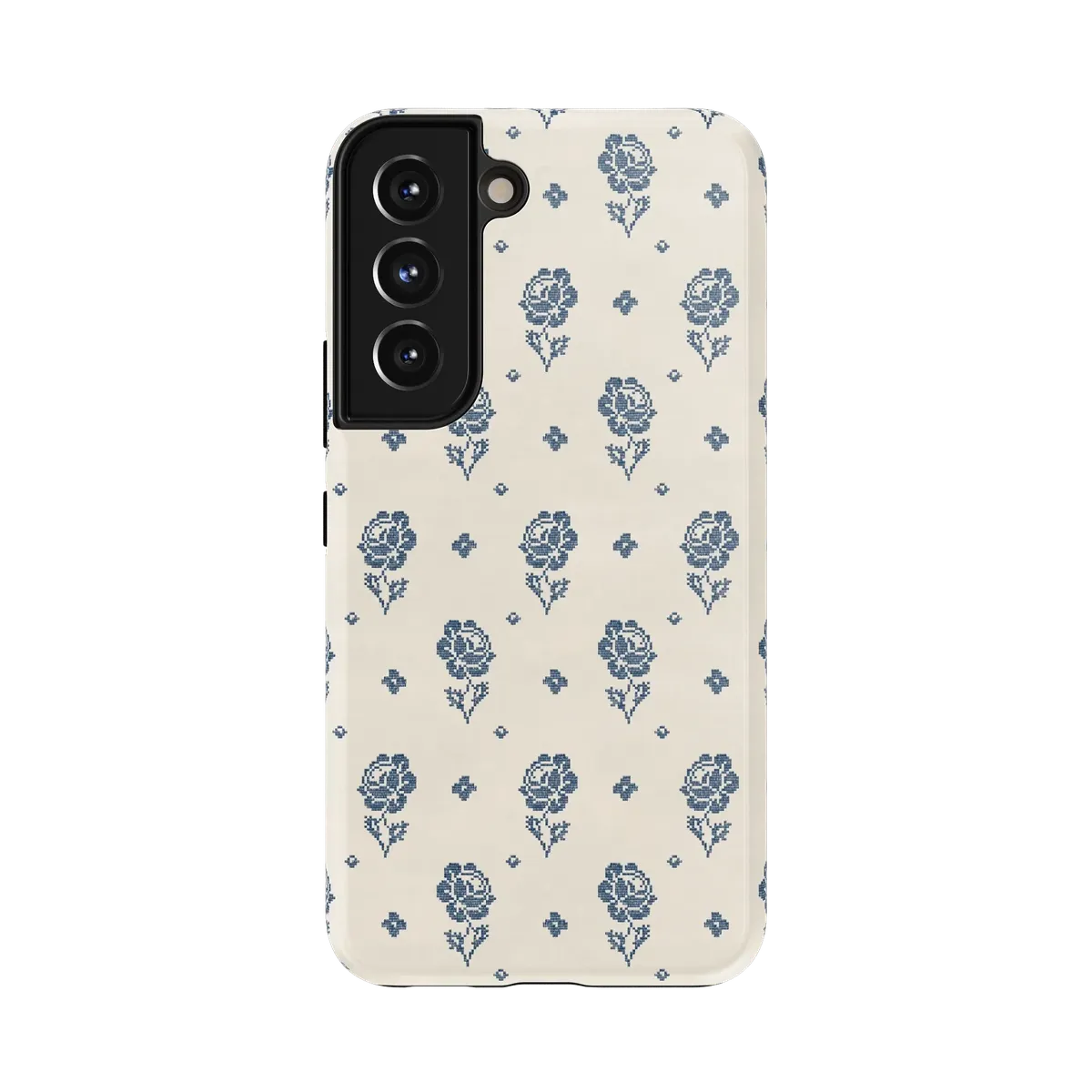 Seaside Stitch | Vintage Roses Case - Galaxy S22