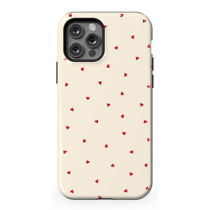Be Mine | Tiny Hearts Case Phone Case Casetry Essential + MagSafe® iPhone 12 Pro