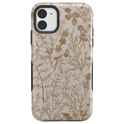 Beige Garden | Neutral Floral Case iPhone Case get.casely Bold iPhone 11