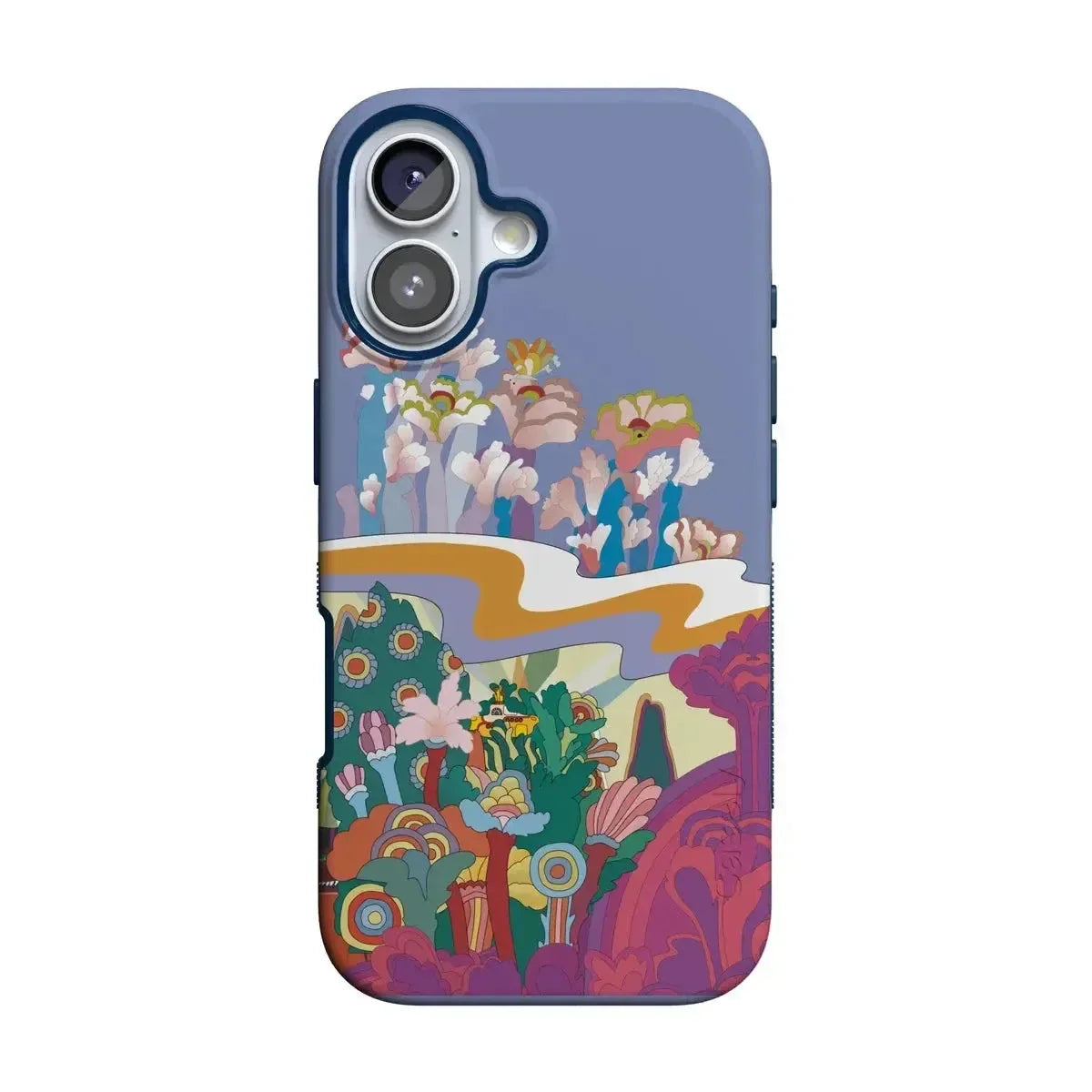 Beneath the Waves | The Beatles Yellow Submarine Case iPhone Case get.casely Bold Flex + MagSafe® iPhone 17
