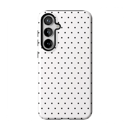On the Dot | Black Polka Dot Case