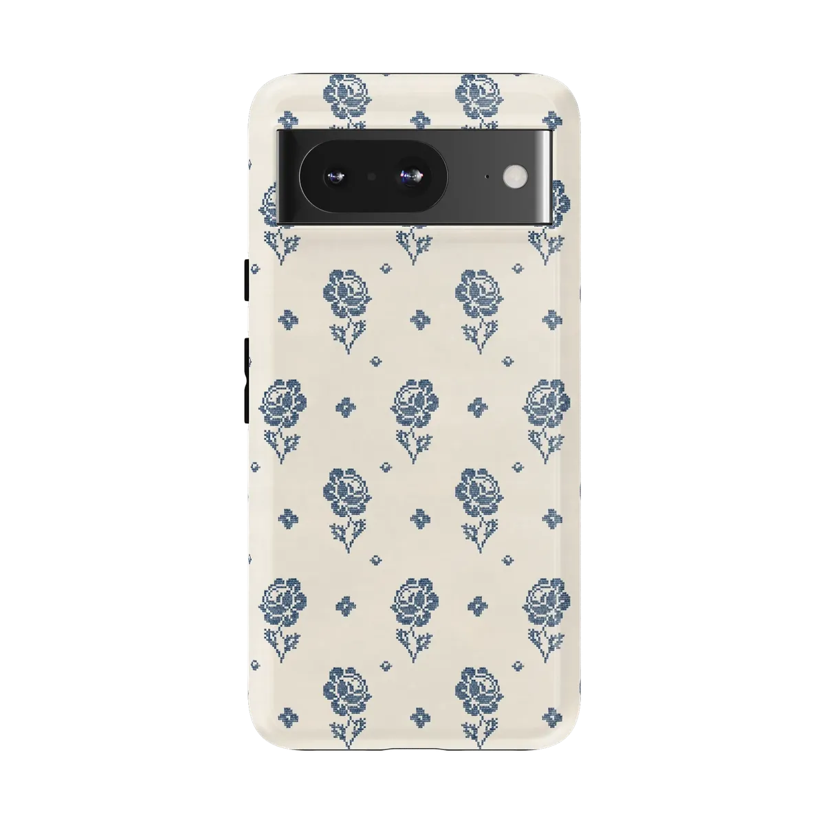Seaside Stitch | Vintage Roses Case - Google Pixel 8