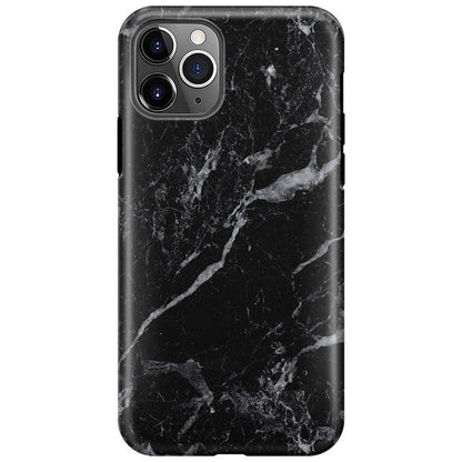 Black Pearl | Classic Black Marble Case iPhone Case get.casely Classic iPhone 11 Pro
