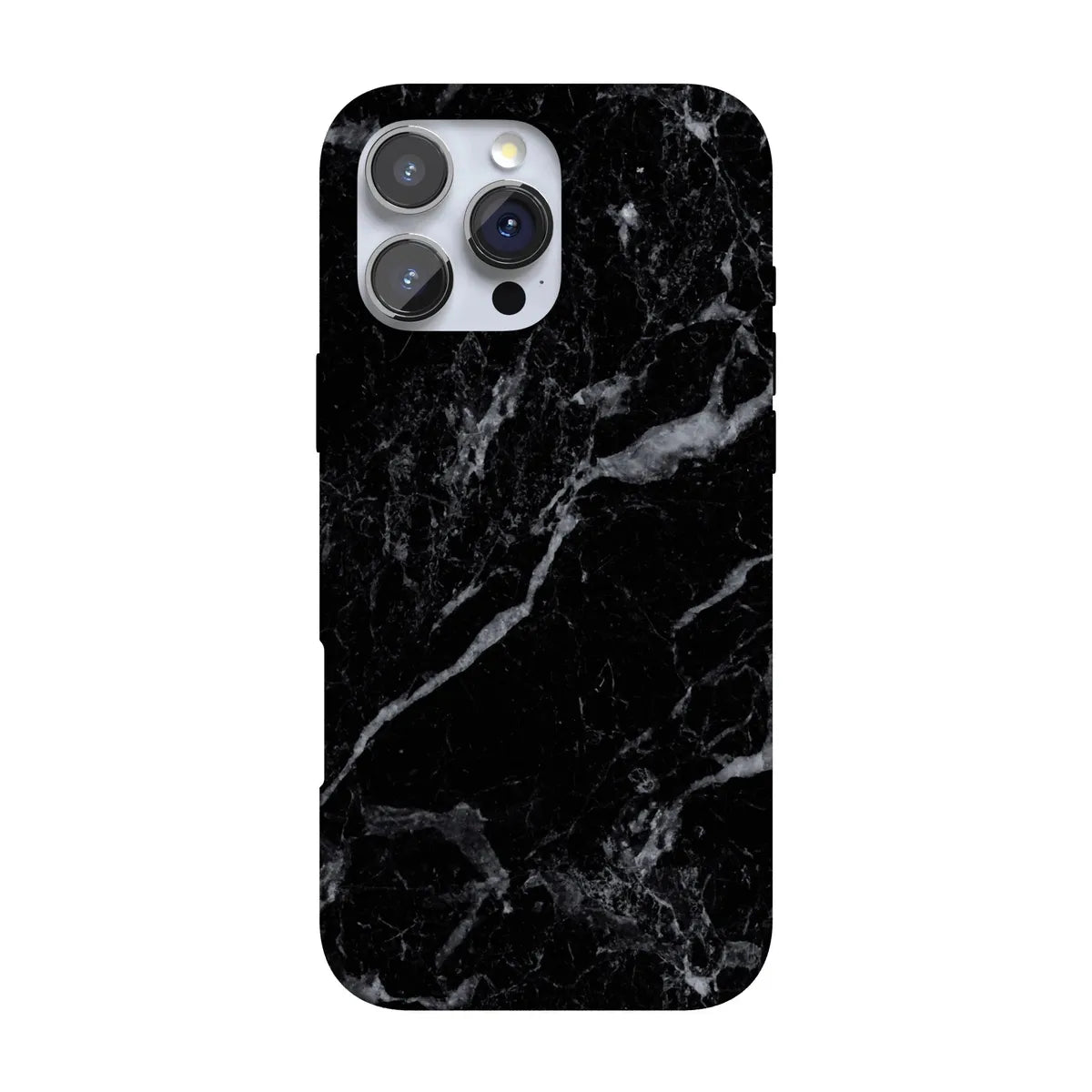 Black Pearl | Classic Black Marble Case iPhone Case get.casely Classic + MagSafe® iPhone 16 Pro Max