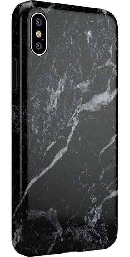 Black Pearl | Classic Black Marble Case iPhone Case get.casely
