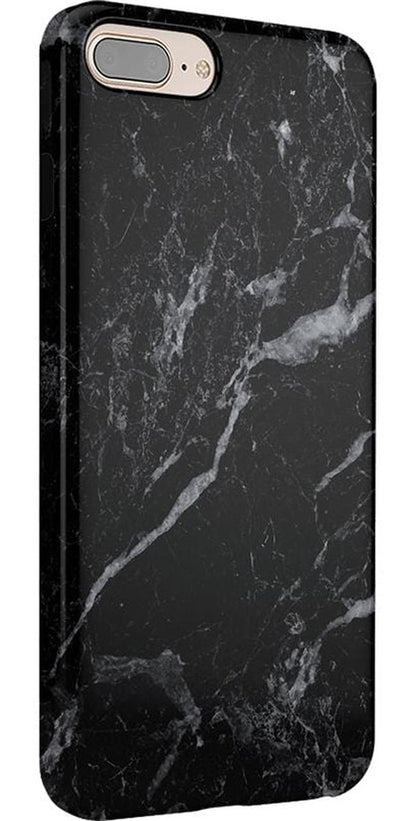 Black Pearl | Classic Black Marble Case iPhone Case get.casely