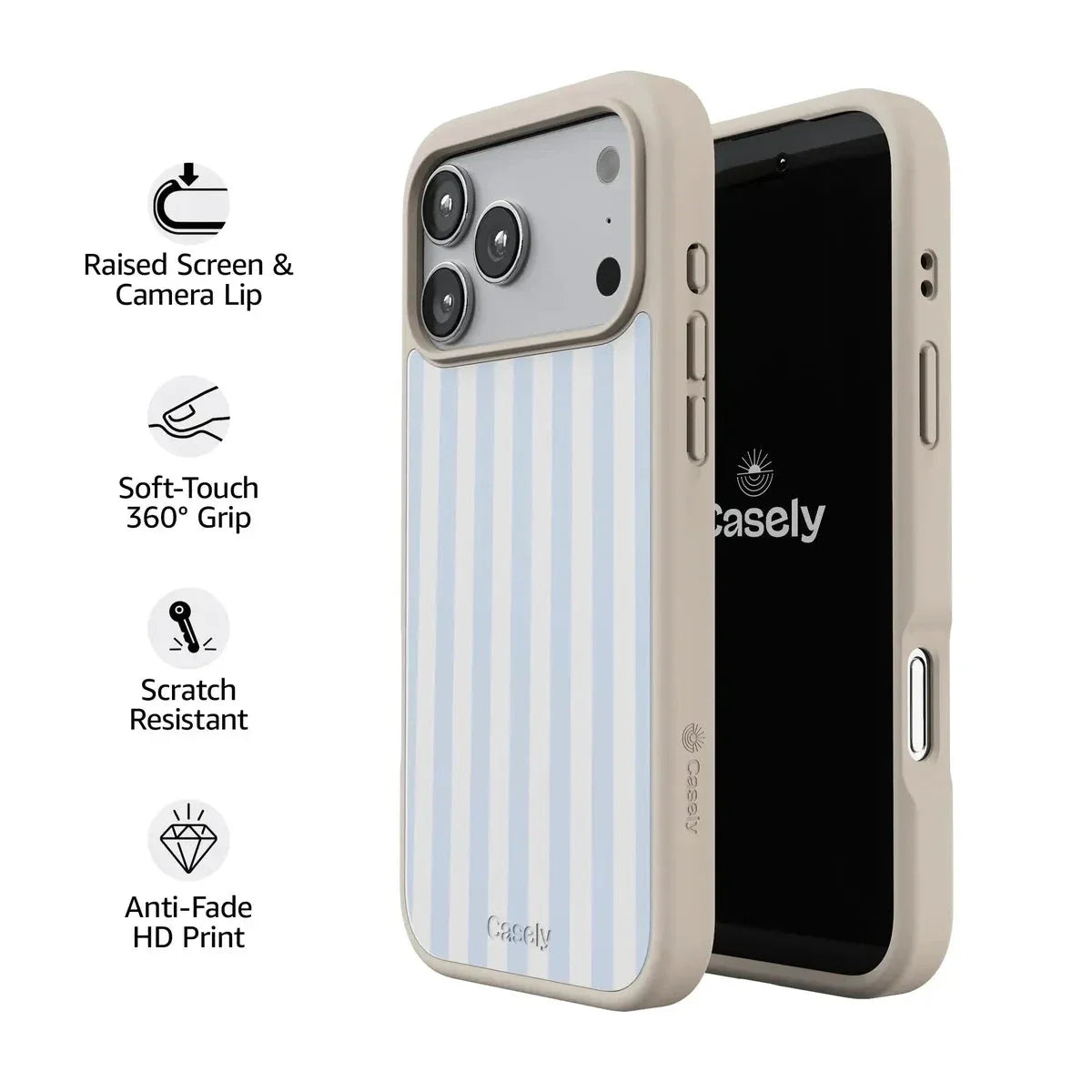 Blue Stripes | Sunday Best Case Phone Case get.casely