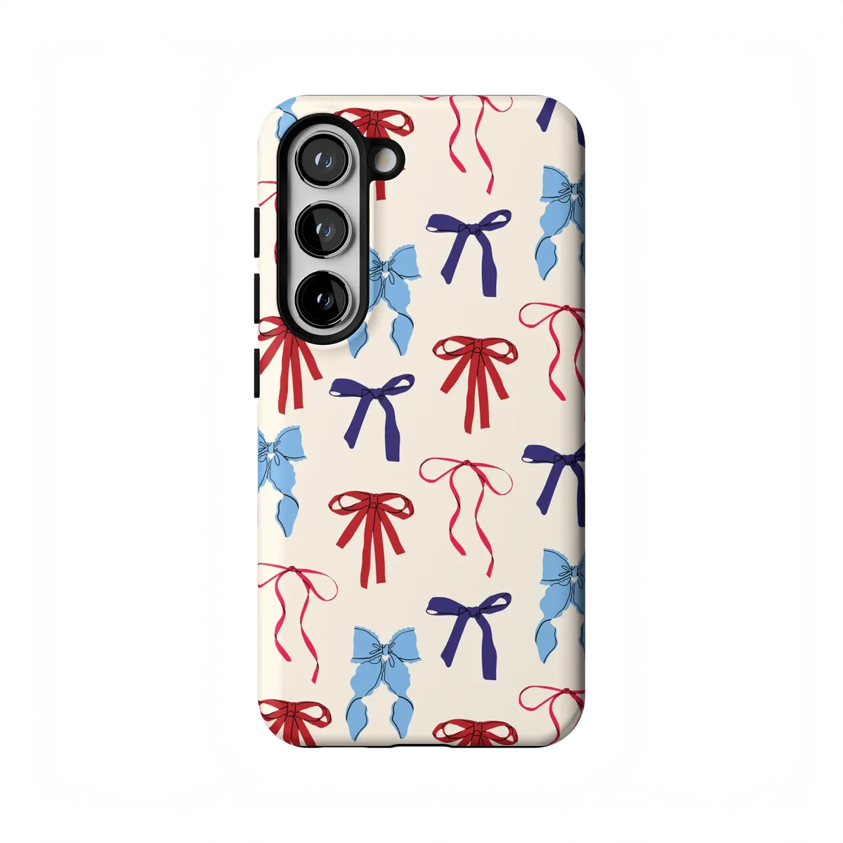 American Girlie | Red White & Blue Bows Case - Galaxy S23