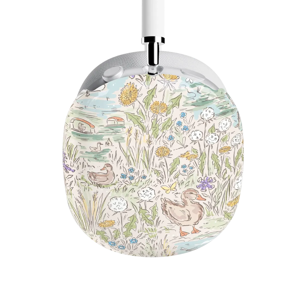 The Waddle Path | Duck Pond AirPods Max Case