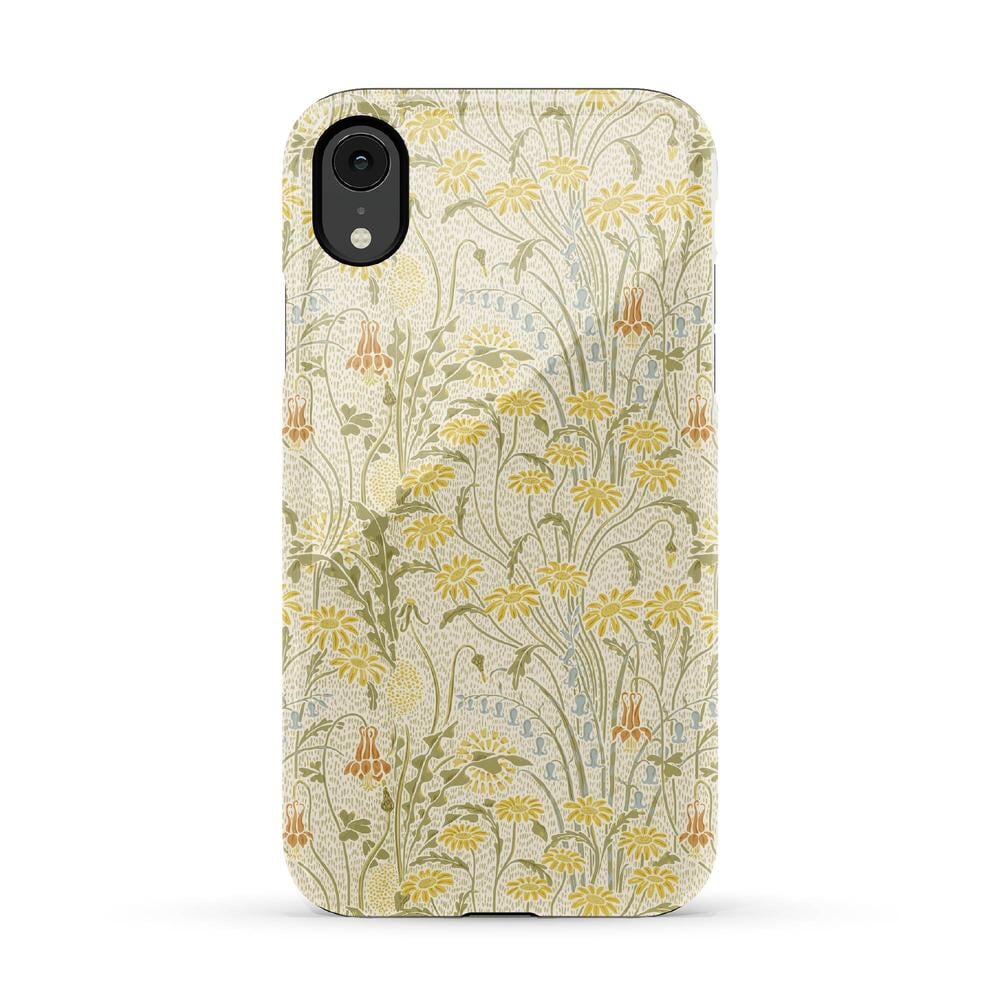 Boho Blooms | Golden Floral Case iPhone Case get.casely Essential iPhone XR