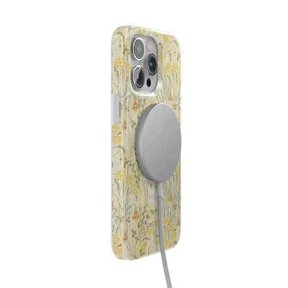 Boho Blooms | Golden Floral Case iPhone Case get.casely