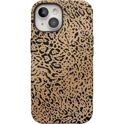 Born to Be Wild | Jaguar Print Case iPhone Case get.casely Bold + MagSafe® iPhone 15 Plus