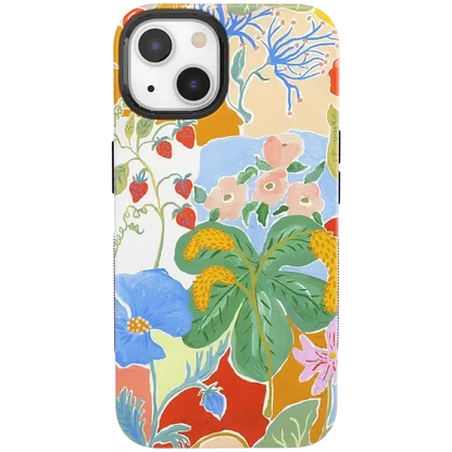 Botanical Blooms | Floral Patchwork Case iPhone Case get.casely Bold Flex + MagSafe® iPhone 13 Mini