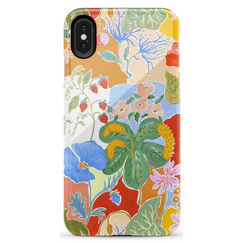 Botanical Blooms | Floral Patchwork Case iPhone Case get.casely Essential iPhone XS Max