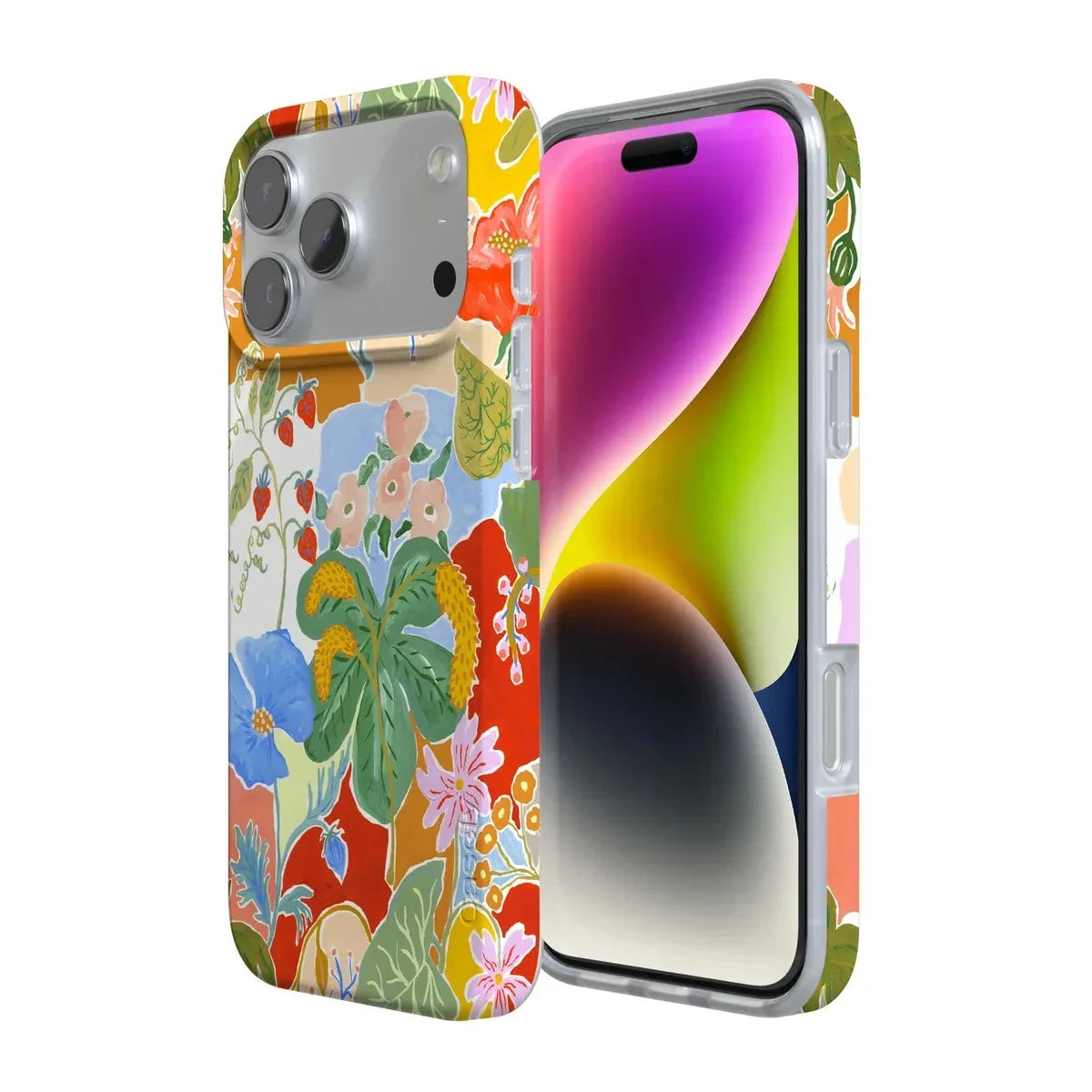 Botanical Blooms | Floral Patchwork Case iPhone Case get.casely