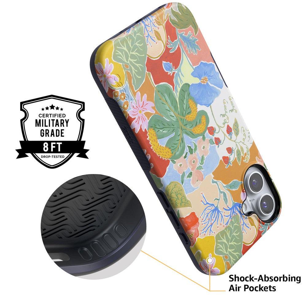 Botanical Blooms | Floral Patchwork Case iPhone Case get.casely