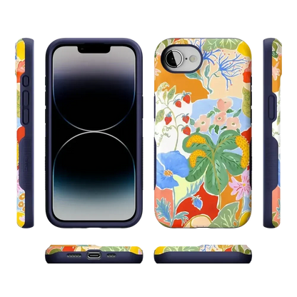 Botanical Blooms | Floral Patchwork Case iPhone Case get.casely