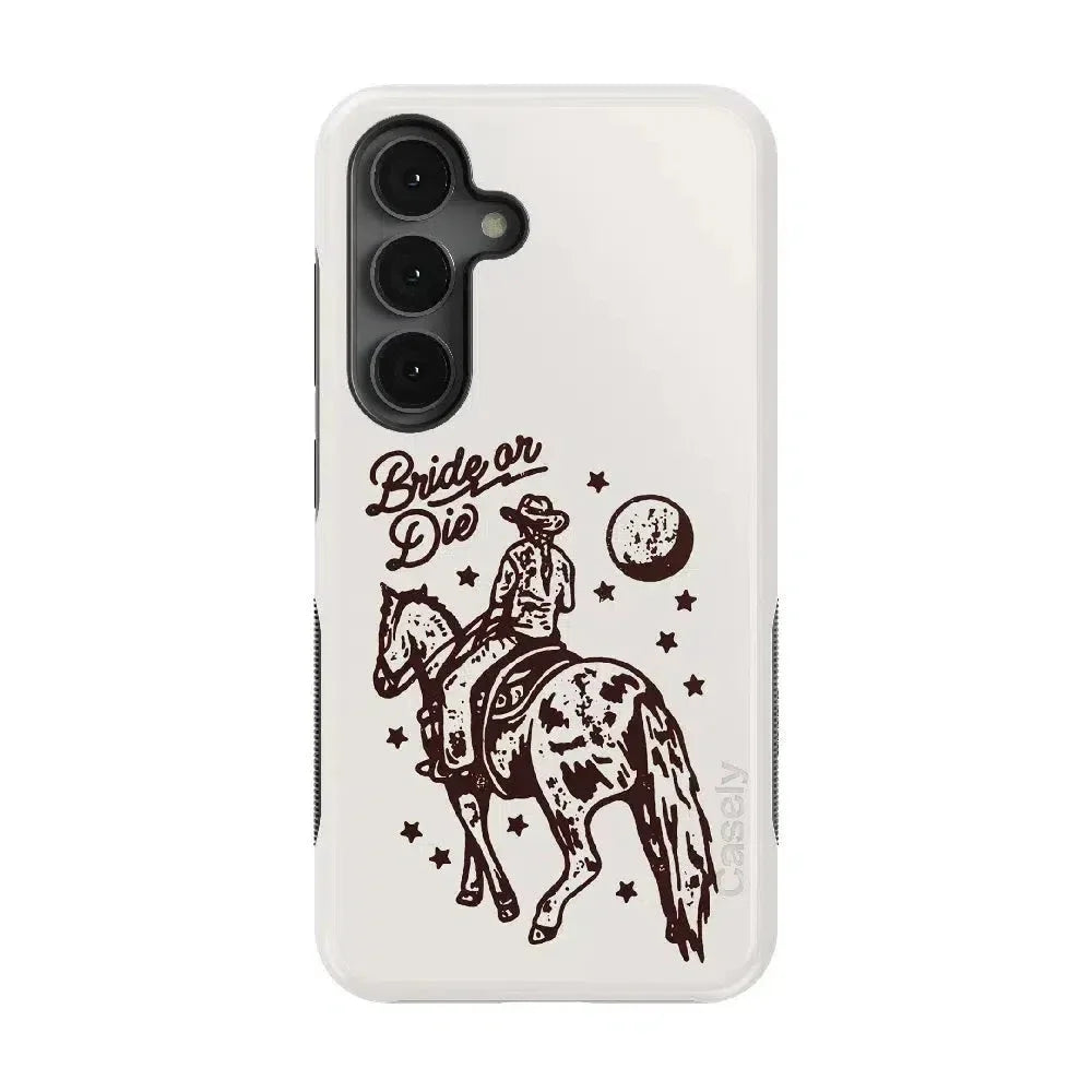 Bride or Die | Rodeo Bachelorette Case Phone Case Casetry Bold Flex + MagSafe® Galaxy S25