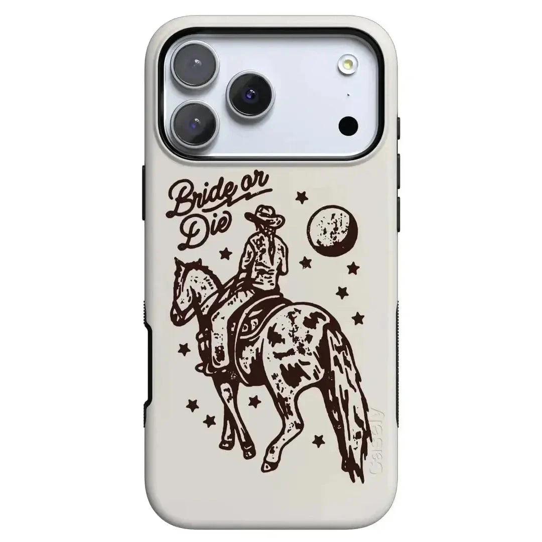 Bride or Die | Rodeo Bachelorette Case Phone Case Casetry Bold Flex + MagSafe® iPhone 17 Pro Max