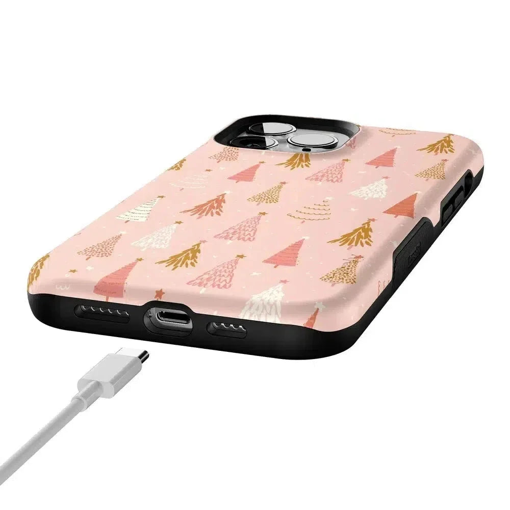 Bubblegum Forest | Christmas Tree Case Phone Case Casetry