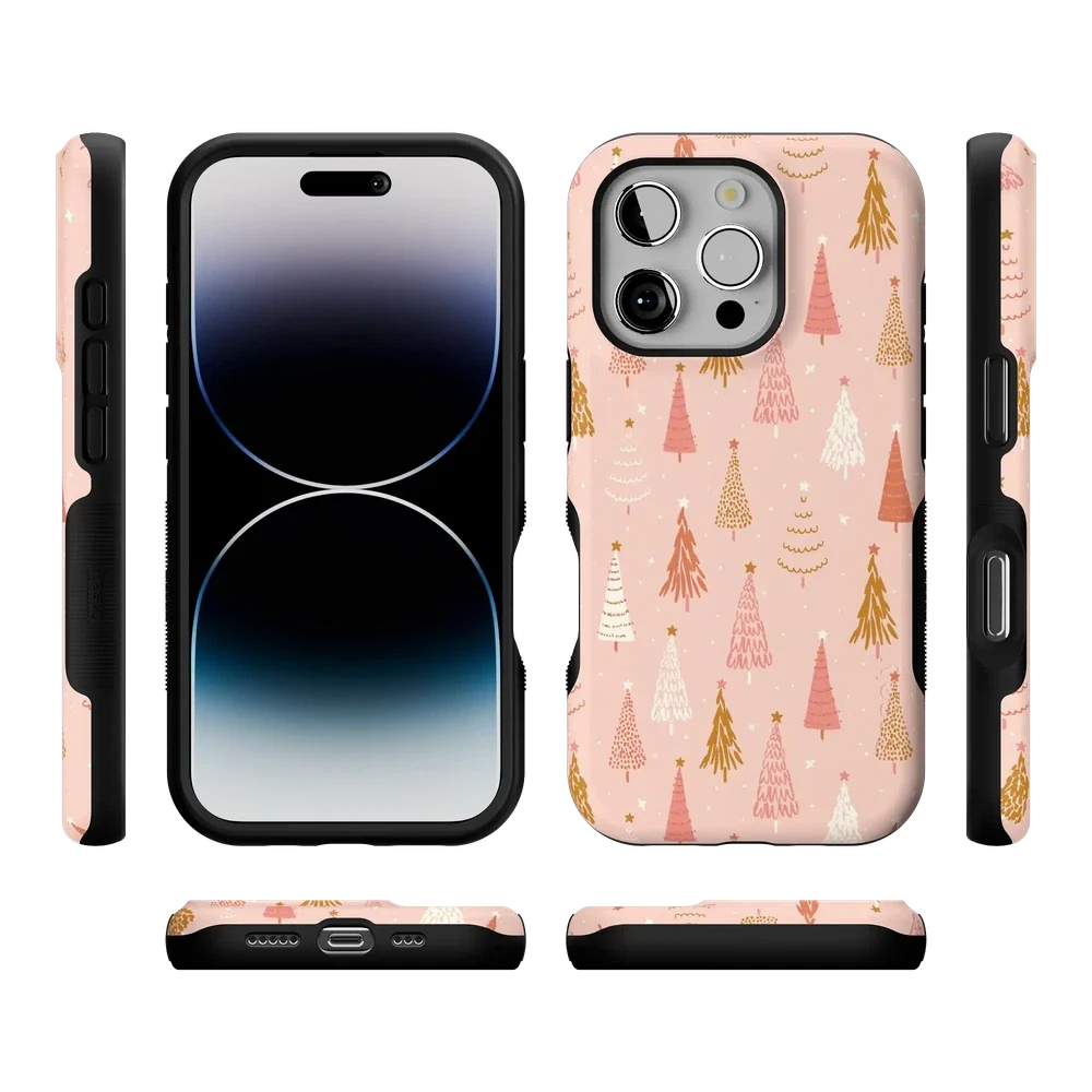 Bubblegum Forest | Christmas Tree Case Phone Case Casetry