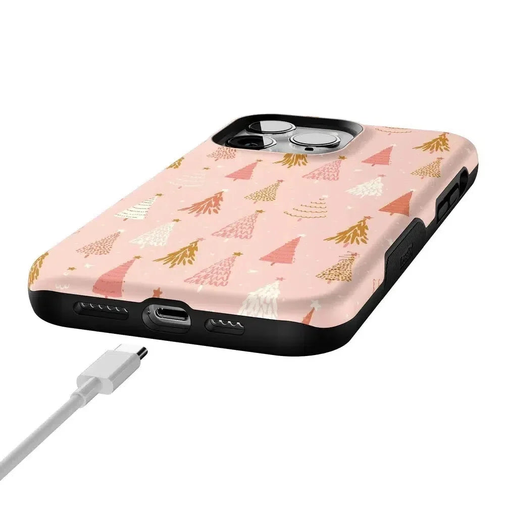 Bubblegum Forest | Christmas Tree Case Phone Case Casetry