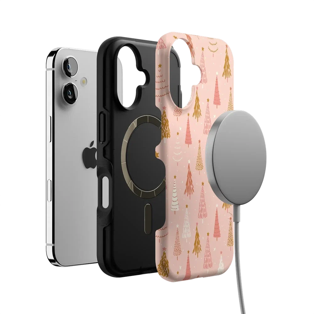 Bubblegum Forest | Christmas Tree Case Phone Case Casetry