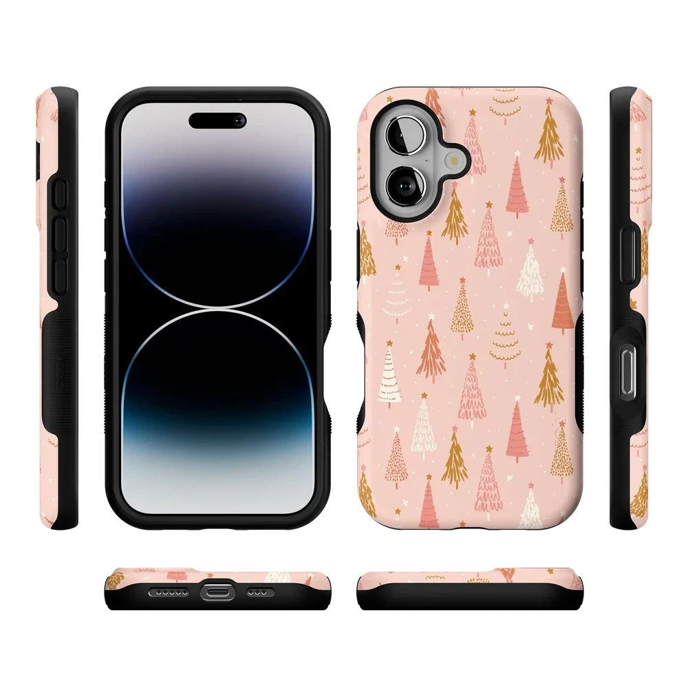 Bubblegum Forest | Christmas Tree Case Phone Case Casetry