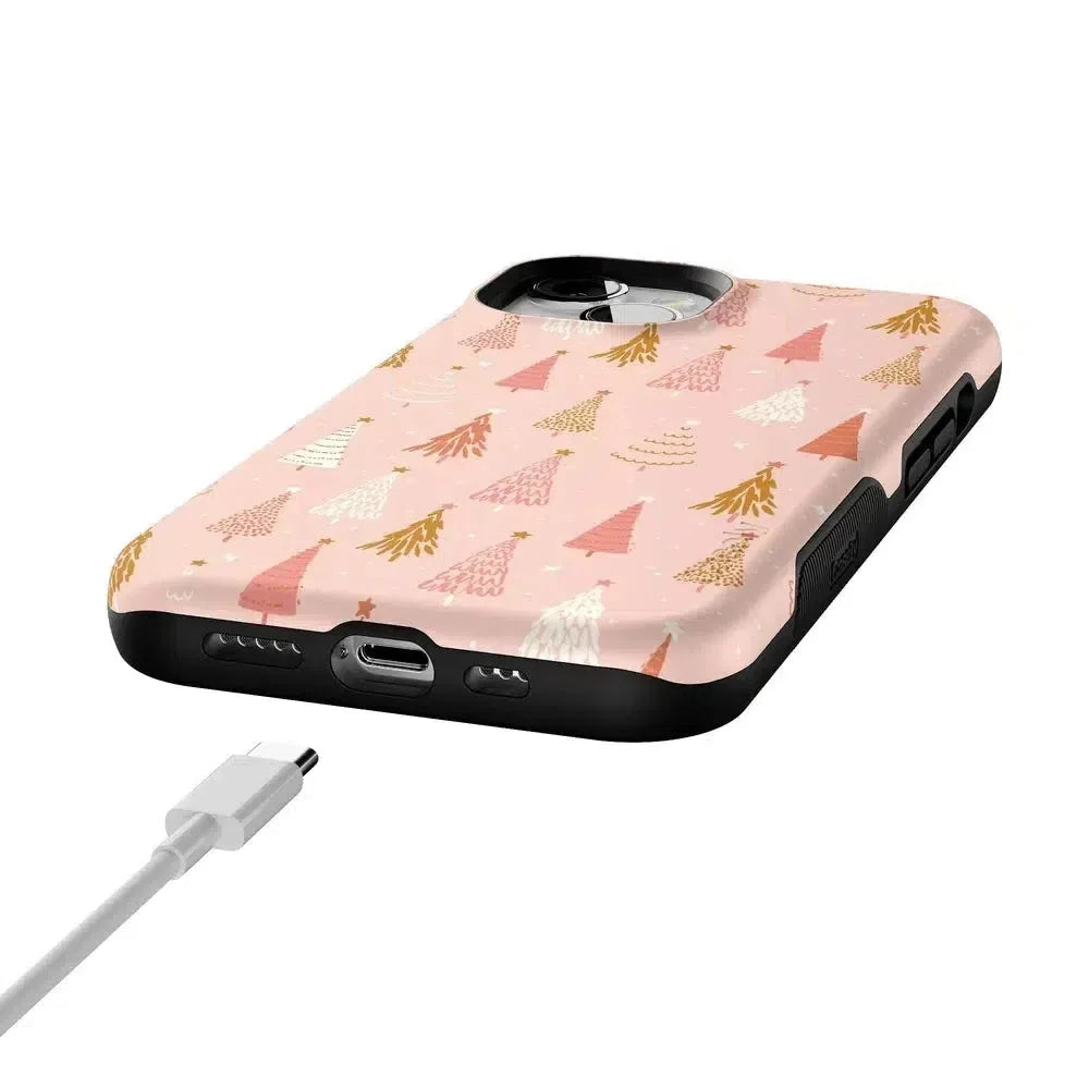 Bubblegum Forest | Christmas Tree Case Phone Case Casetry