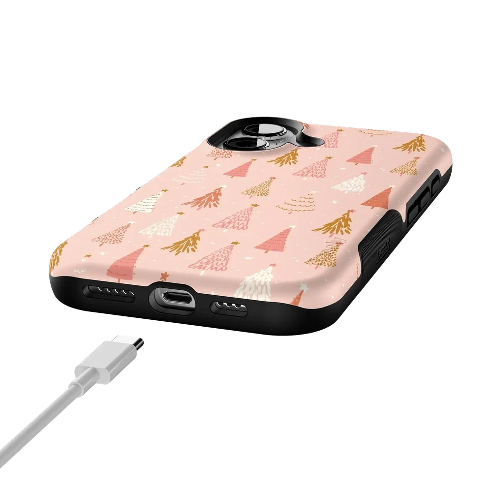 Bubblegum Forest | Christmas Tree Case Phone Case Casetry