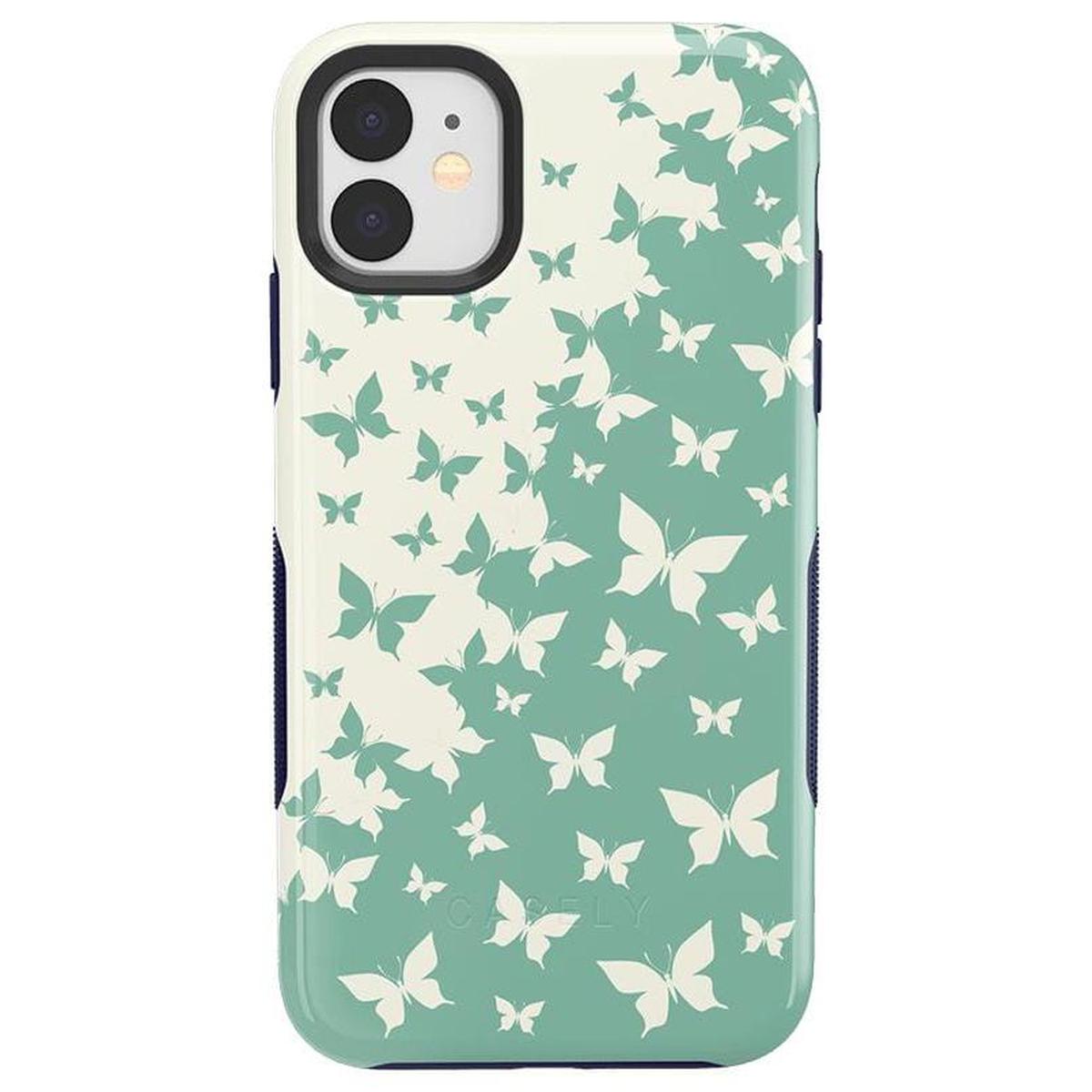 Butterfly Effect | Sage Colorblock Case iPhone Case get.casely Bold iPhone 11