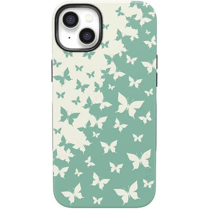 Butterfly Effect | Sage Colorblock Case iPhone Case get.casely Bold + MagSafe® iPhone 14