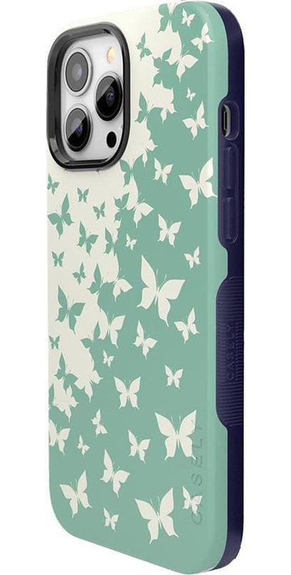 Butterfly Effect | Sage Colorblock Case iPhone Case get.casely