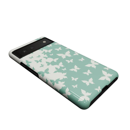 Butterfly Effect | Sage Colorblock Google Pixel Case Google Pixel Case Casetry