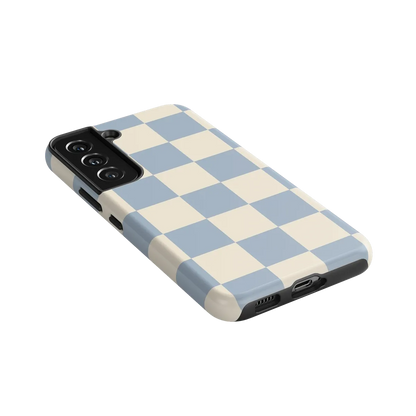 Fit Check | Light Blue Checkerboard Case
