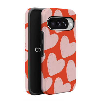 Love You More | Heart Doodle Case