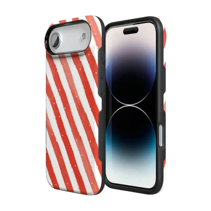 Candy Cane Lane | Peppermint Stripes Case Phone Case Casetry