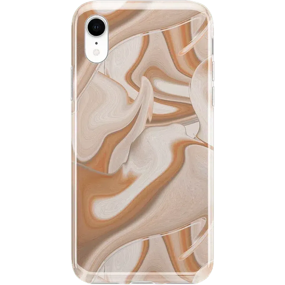 Caramel Delight | Marble Swirl Case iPhone Case get.casely Classic iPhone XR