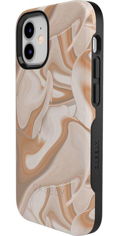 Caramel Delight | Marble Swirl Case iPhone Case get.casely