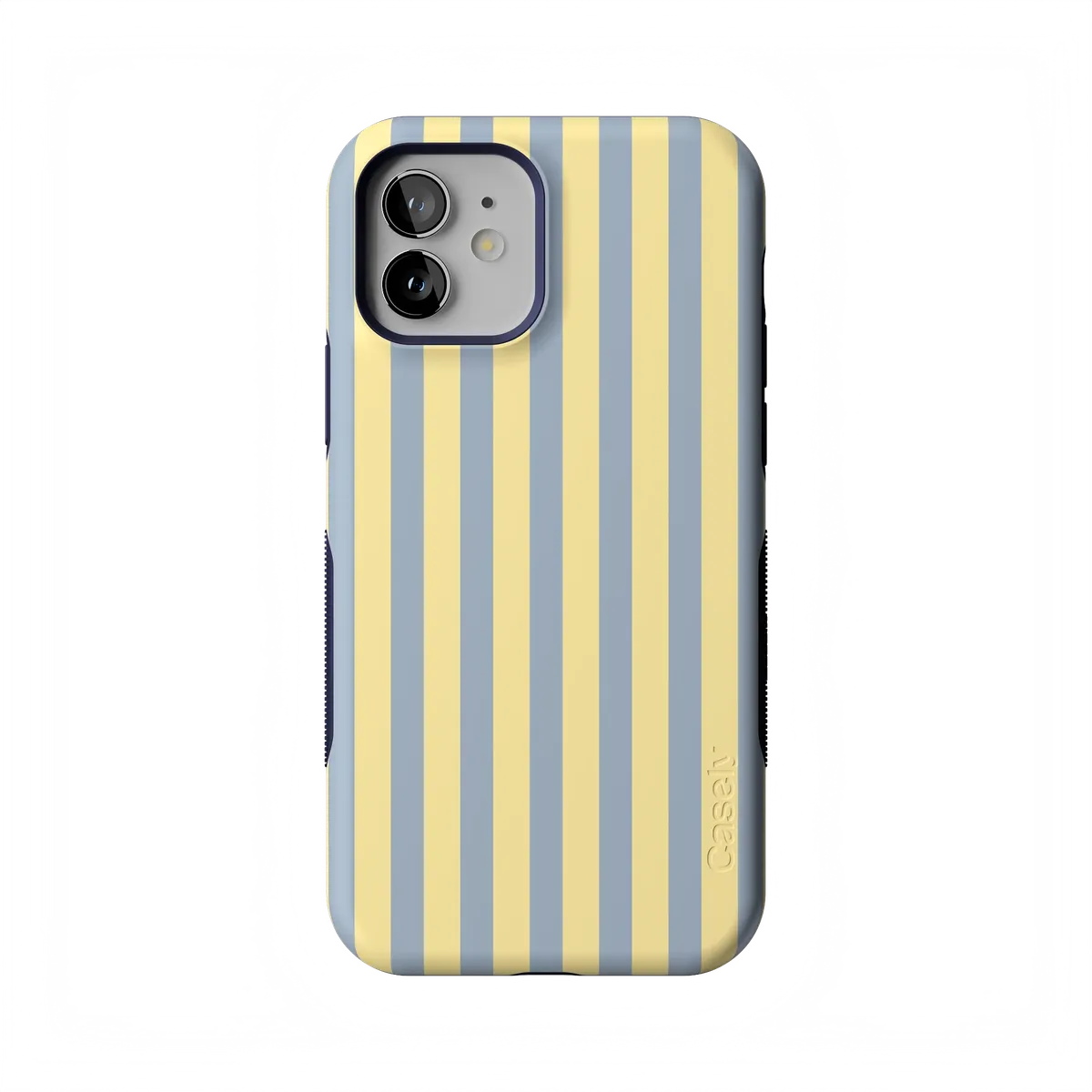 Coastline Stripes | Blue & Yellow Case - iPhone 12
