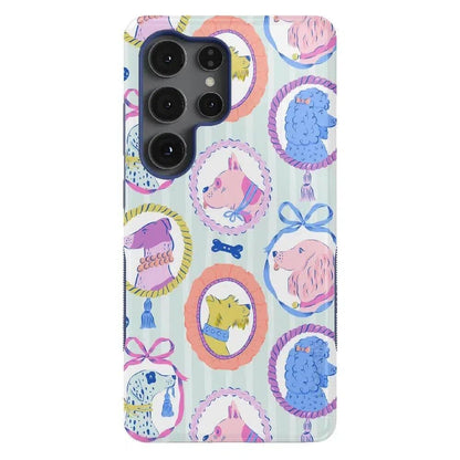 Chateau Pups | French Dog Case Phone Case get.casely Bold Flex + MagSafe® Galaxy S25 Ultra