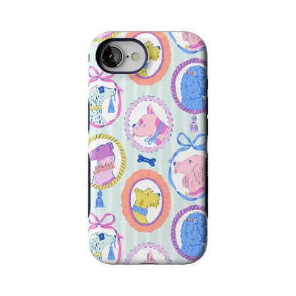Chateau Pups | French Dog Case Phone Case get.casely Bold Flex + MagSafe® iPhone 16e