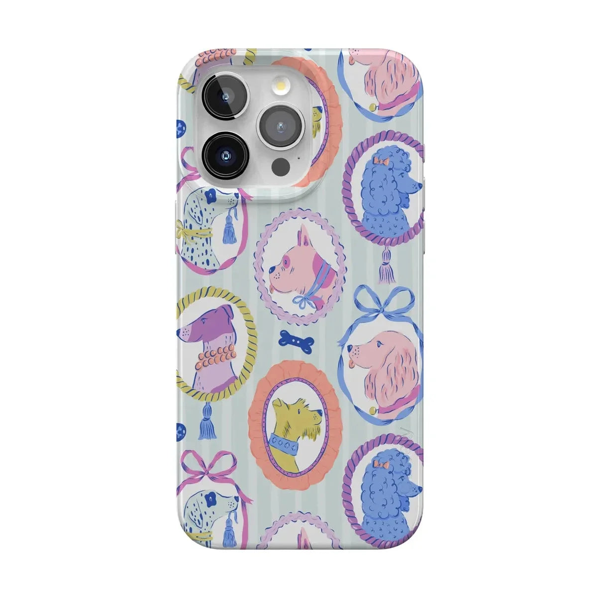 Chateau Pups | French Dog Case Phone Case get.casely Classic + MagSafe® iPhone 15 Pro Max
