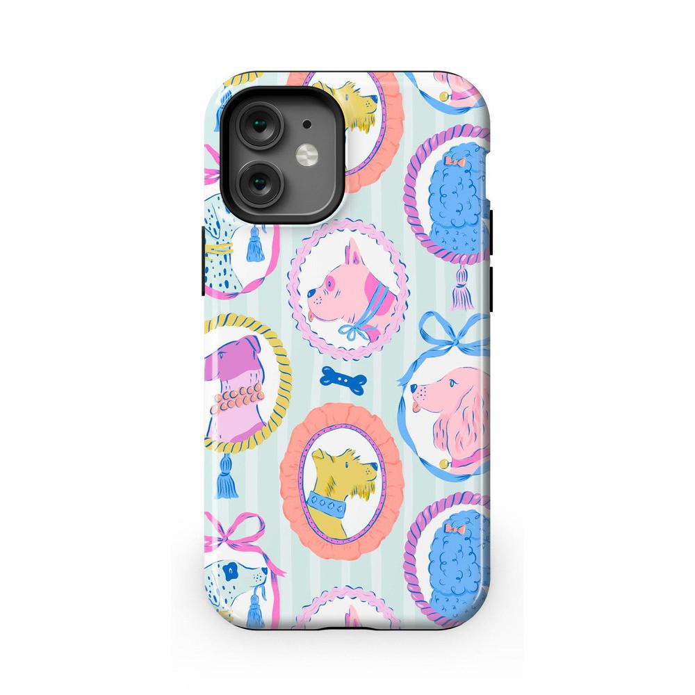 Chateau Pups | French Dog Case iPhone Case get.casely Essential + MagSafe® iPhone 12 Mini