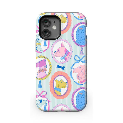 Chateau Pups | French Dog Case iPhone Case get.casely Essential + MagSafe® iPhone 12 Mini