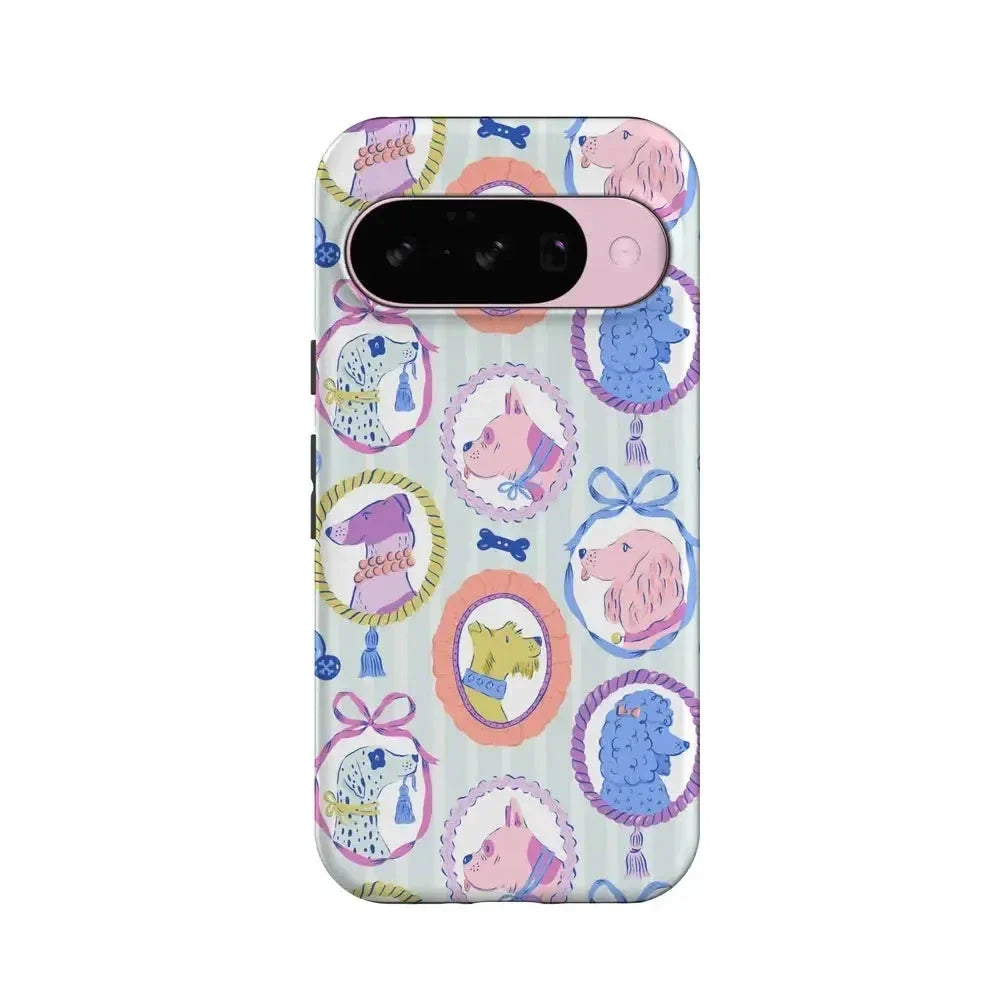 Chateau Pups | French Dog Case Phone Case get.casely Essential + MagSafe® Google Pixel 10